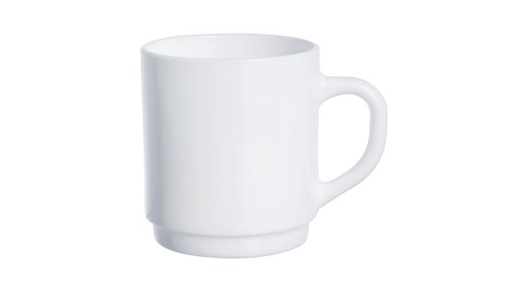 Luminarc Bock Stackable Mugs White 290ml (36 Pack) 64733