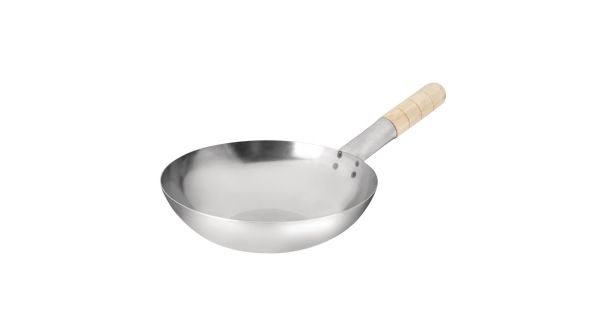 Vogue Mild Steel Wok Flat Base 254mm