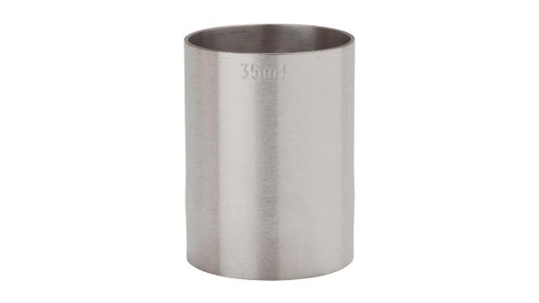 Beaumont Stainless Steel Thimble Measure 35ml CE Marked 3189