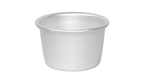 Vogue Aluminium Mini Dariole Mould 85ml (6 pack)