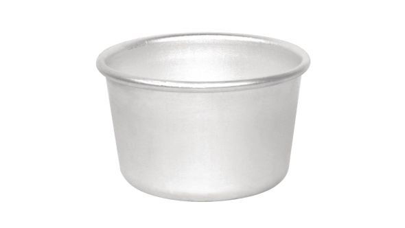 Vogue Aluminium Mini Dariole Mould 100ml (6 pack)