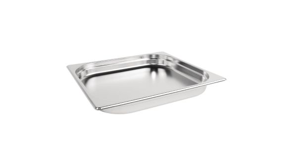 Vogue Stainless Steel 2/3 Gastronorm Tray 40mm