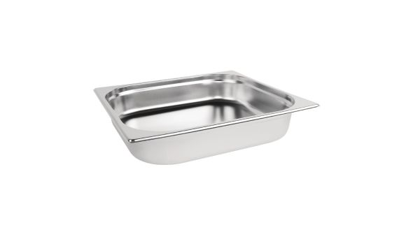 Vogue Stainless Steel 2/3 Gastronorm Tray 65mm