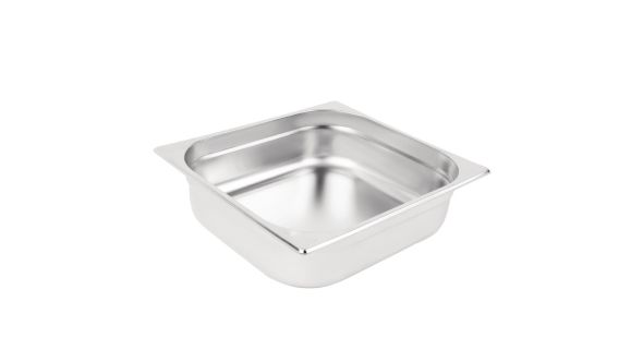 Vogue Stainless Steel 2/3 Gastronorm Tray 100mm