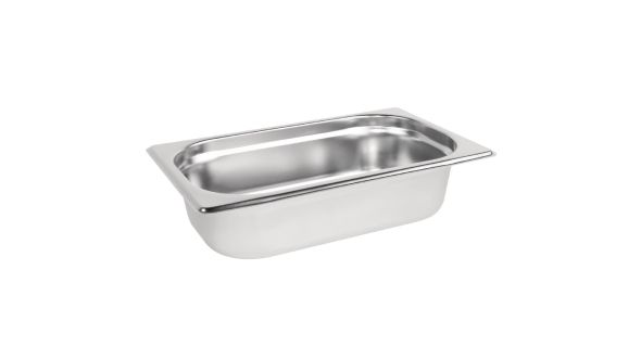 Vogue Stainless Steel 1/4 Gastronorm Tray 65mm