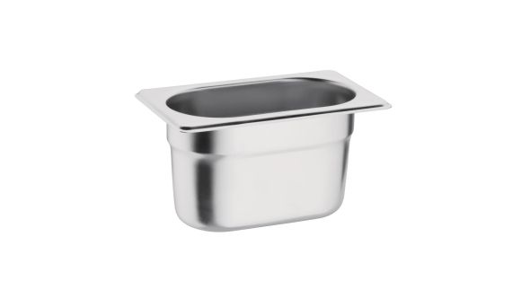 Vogue Stainless Steel 1/9 Gastronorm Tray 100mm