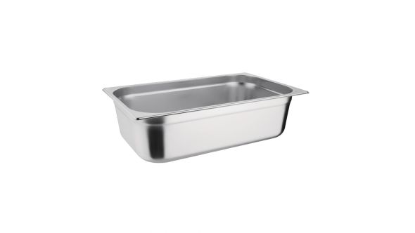 Vogue Stainless Steel 1/1 Gastronorm Tray 150mm