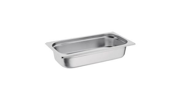 Vogue Stainless Steel 1/3 Gastronorm Tray 65mm