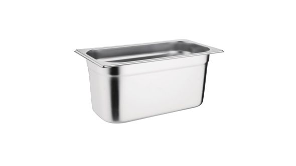 Vogue Stainless Steel 1/3 Gastronorm Tray 150mm