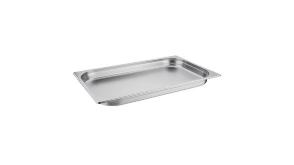 Vogue Stainless Steel 1/1 Gastronorm Tray 40mm