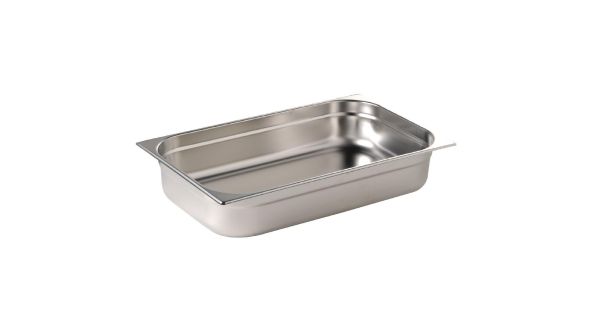 Vogue Stainless Steel 1/1 Gastronorm Tray 65mm