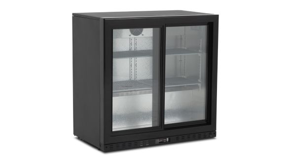 Koldbox KBC2SL Double Sliding Glass Door Bottle Cooler