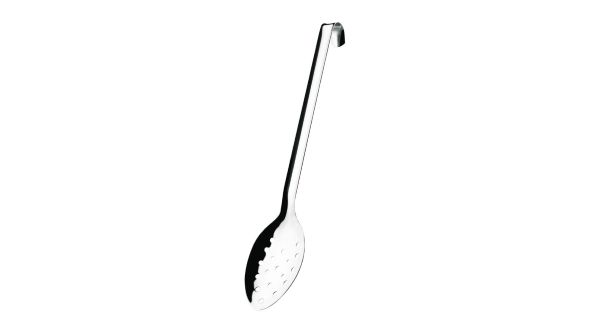 Vogue Perforated Spoon with Hook 14"