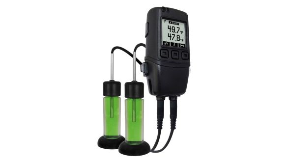 LEC Medical EL-GFX-DTP-PROBE-G Dual Probe High Accuracy Logger With LCD Display Range