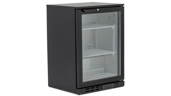 Blizzard LOWBAR1 Low Height Single Hinged Glass Door Bottle Cooler