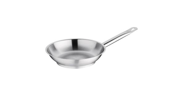 Vogue Stainless Steel Frying Pan 20cm