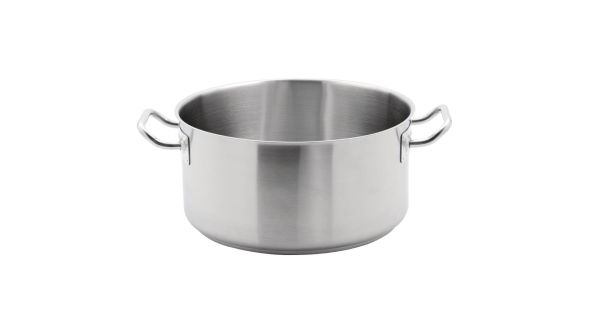 Vogue Stainless Steel Stew Pan 32cm