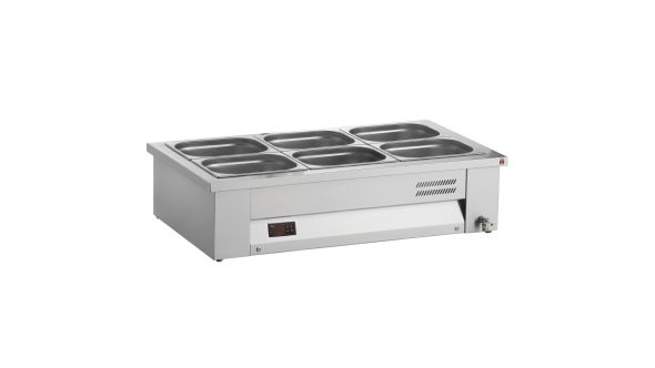 Inomak MAV610 Counter Top Bain Marie 3x GN1/1