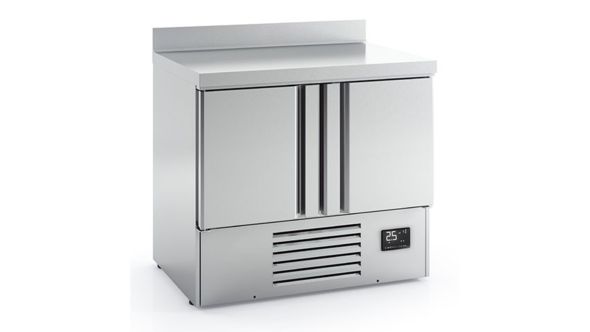 Infrico ME1000II Compact Double Door Refrigerated Counter With Upstand