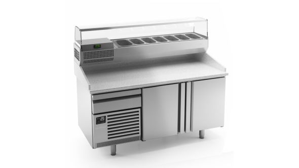 Infrico MP1740 Double Hinged Door Pizza Prep Counter