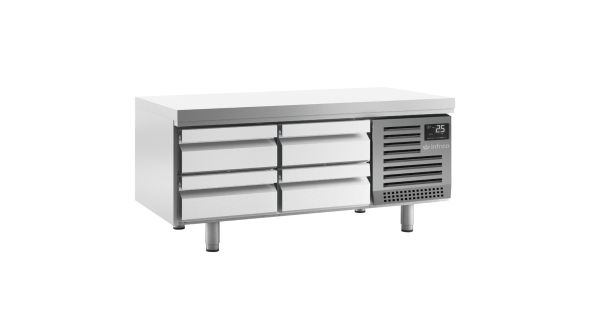 Infrico MSG1400 Four Drawer Low Height Snack Counter