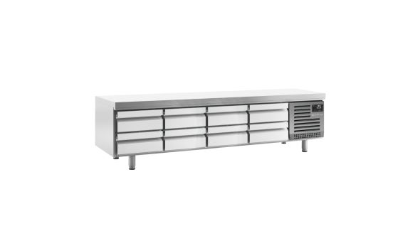 Infrico MSG2400 Eight Drawer Low Height Snack Counter