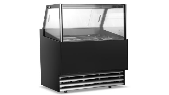 Blizzard LUXE6 6 Pan Ice Cream Serve Over