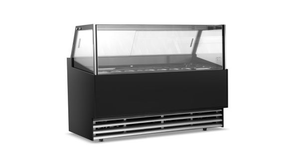 Blizzard LUXE15 15 Pan Ice Cream Display