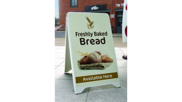 White Budget A-Board