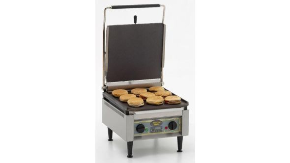 Roller Grill PANINI XLE R Extra Large Single - Ribbed Top & Base Plates Contact Grill