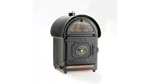 King Edward PB2FV/BLK Large Potato Baker Oven - Traditional Black