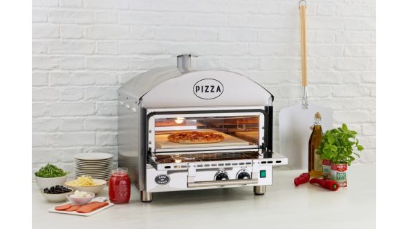 King Edward PK1 Pizza King Oven - Single Deck - Stainless Steel
