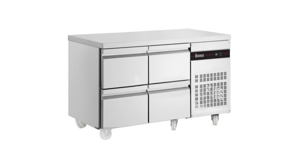 Inomak PN22-HC 274L Four Drawer Gastronorm Counter Refrigerator