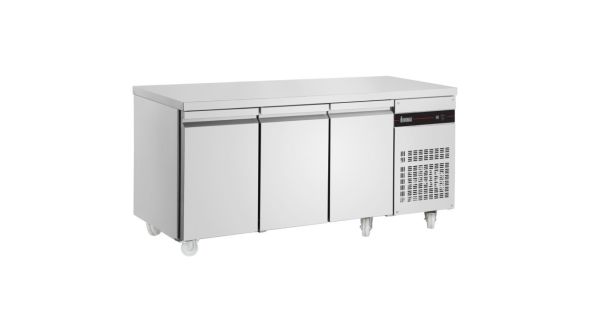 Inomak PN999-HC 429L Triple Hinged Door Gastronorm Counter Refrigerator