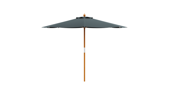 PRINCE Parasol – Dark Grey H 238 x W 250 mm