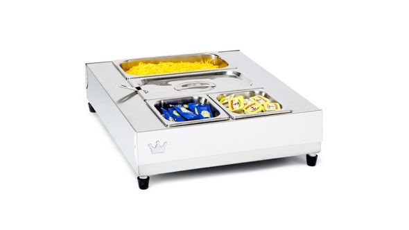 King Edward VCS-1 - Small Vista Cold Server - Stainless Steel 1/1gn - Gantry Available