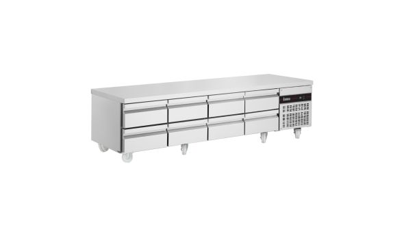 Inomak PWN3333-HC Eight Drawer Low Height Snack Counter