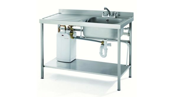 Parry - QFSINK1200  Stainless Steel Quick Fit Heated Sink