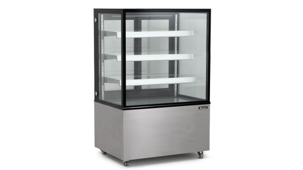 Blizzard RFG9-3 92cm Triple Tier Refrigerated Flat Glass Display Unit