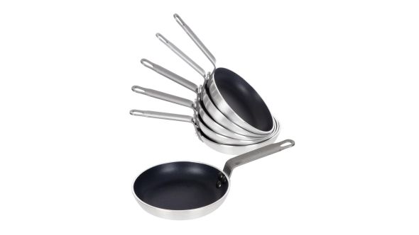 Bulk Buy Vogue Aluminium Non-Stick Frying Pan 20cm (6 Pack)