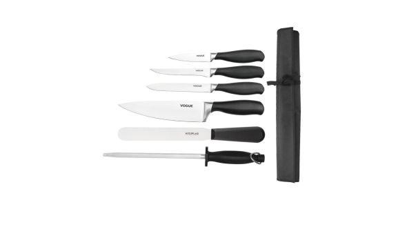 Vogue 6-Piece Soft Grip Knife Set