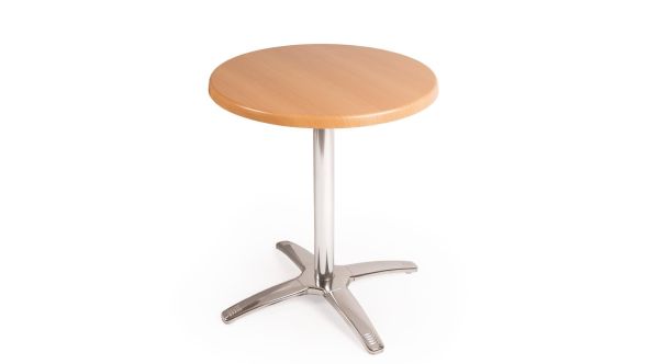 Bolero Special Offer Bolero Round Beech Table Top and Base Combo SA222