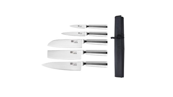 Vogue Tsuki 5-Piece Knife Set & Wallet Series 8
