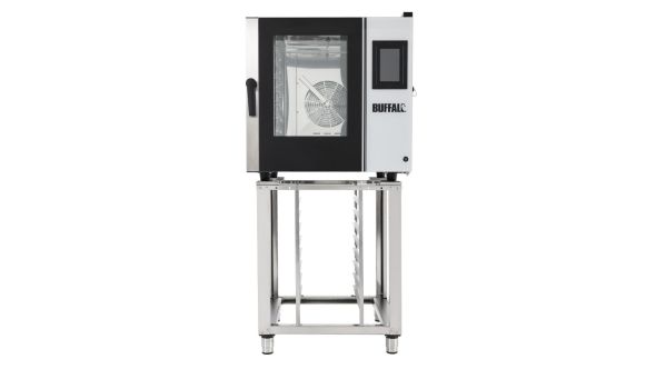 Buffalo Freestanding Smart Touchscreen Combi Oven 7x GN 1/1 with Installation Kit