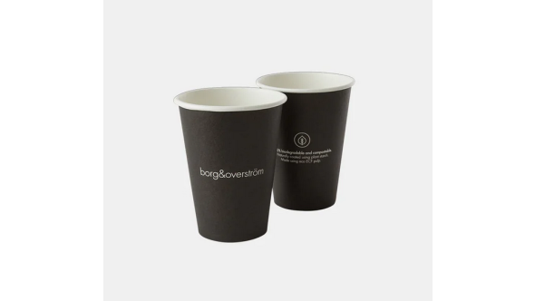 Borg & Overstrom 7.5oz Compostable Paper Cup - Case of 2250