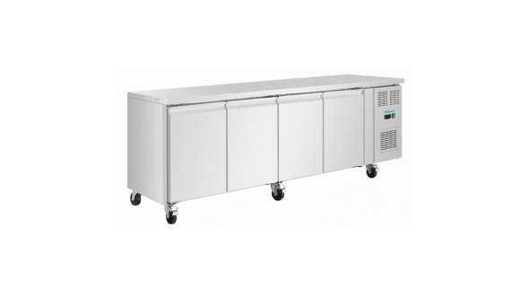 Polar U-Series Four Door Slimline Counter Fridge