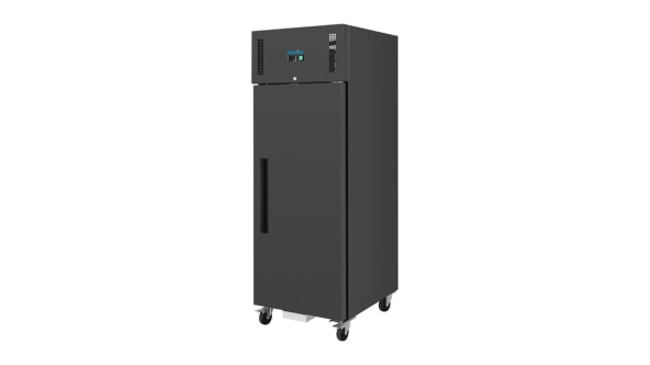 Polar G-Series Upright Fridge Black 600Ltr