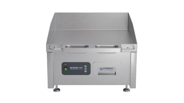 Synergy GRID600E-S Electric Griddle with Smooth Mild Steel Top & Garnish Rail