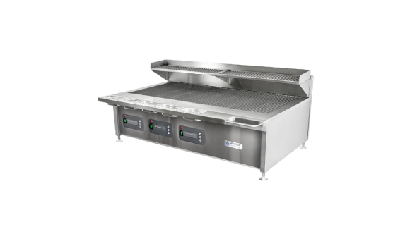 Synergy Grill Trilogy Nat Gas Chargrill with Garnish Rail & Slow Cook Shelf ST1500