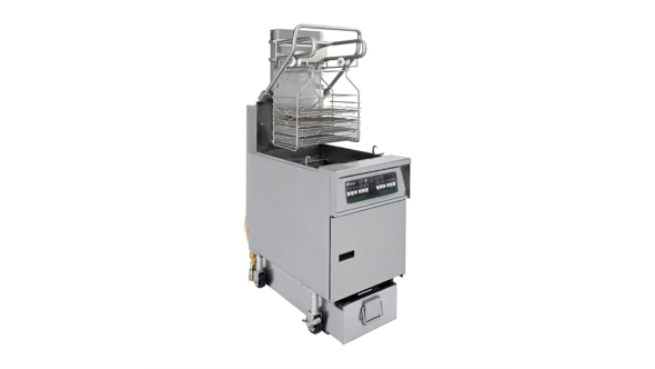 Pitco Solstice Natural Gas Rack Fryer with SoloFilter SF-SG6H